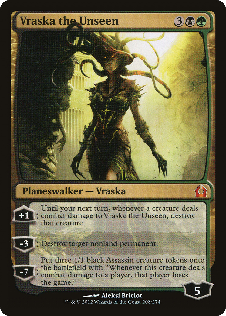 Vraska the Unseen (208) (RTR)