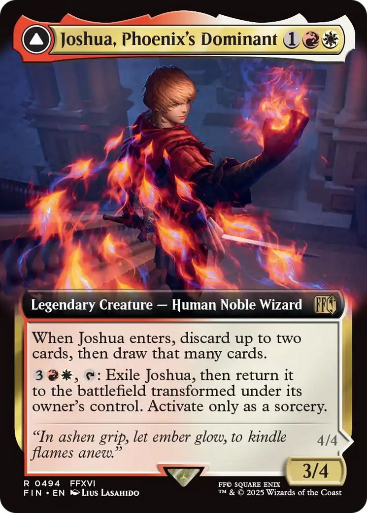 Joshua, Phoenix's Dominant (Extended Art) (494) (FIN)
