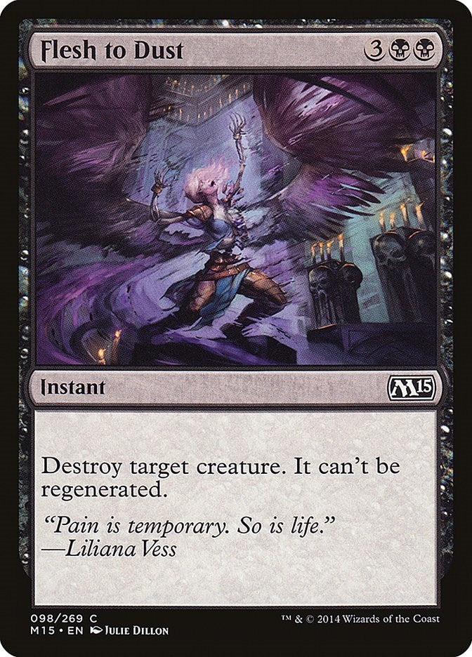 Flesh to Dust (98) (Magic 2015 (M15))