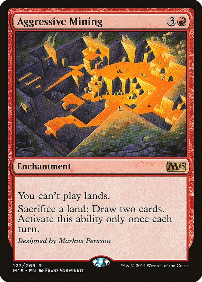 Aggressive Mining (127) (Magic 2015 (M15))