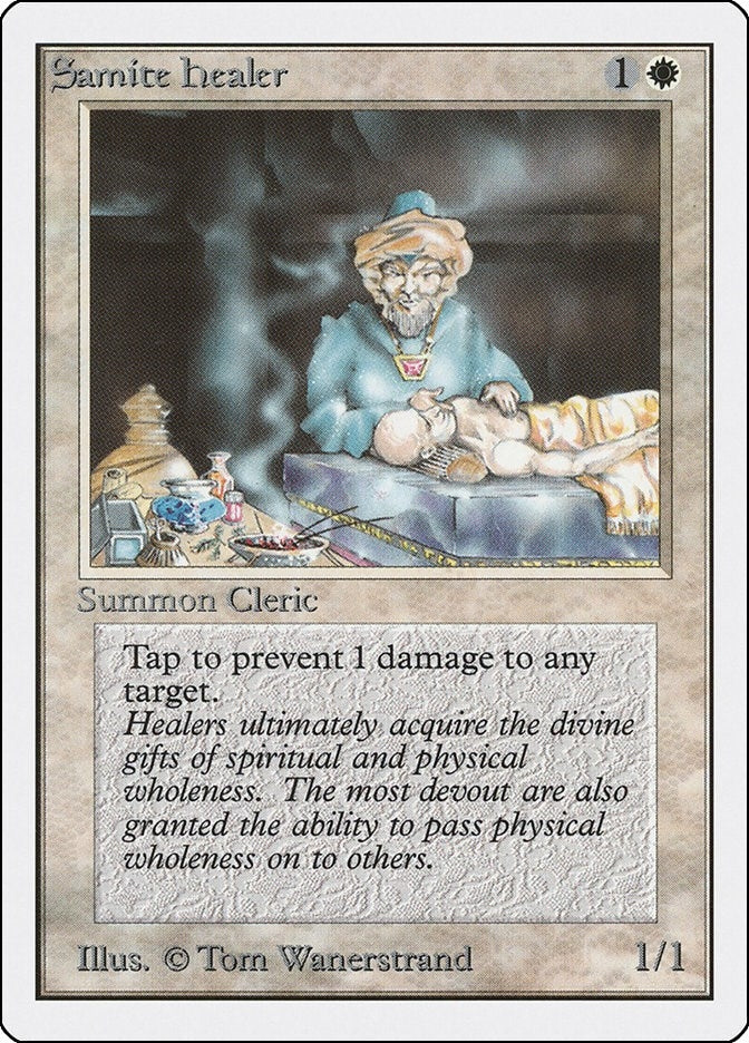Samite Healer (Unlimited Edition)