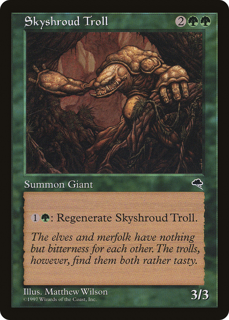 Skyshroud Troll (257) (TMP)