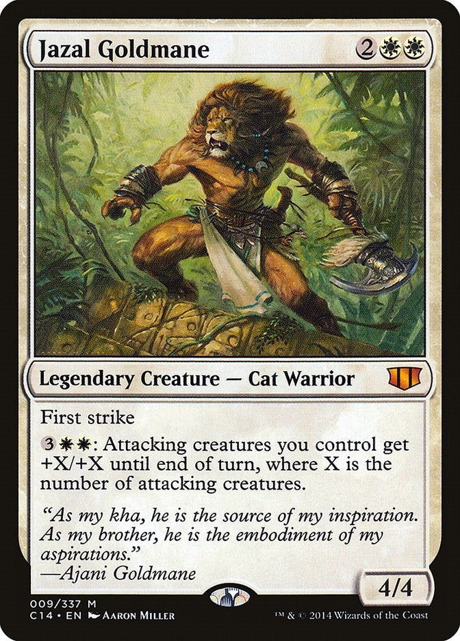 Image for Jazal Goldmane (9) (Commander 2014) - Magic: The Gathering