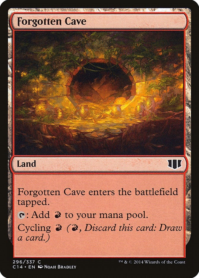 Image for Forgotten Cave (296) (Commander 2014) - Magic: The Gathering