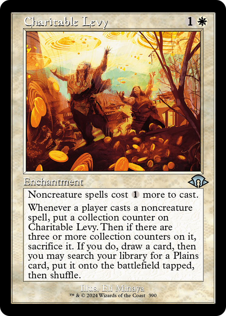 Charitable Levy (Retro Frame) (390) (MH3)