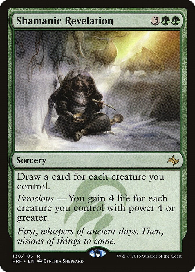 Image for Shamanic Revelation (138) (Fate Reforged) - Magic: The Gathering