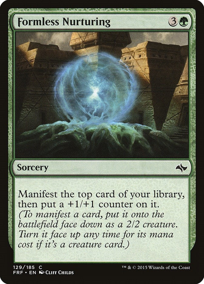 Image for Formless Nurturing (129) (Fate Reforged) - Magic: The Gathering
