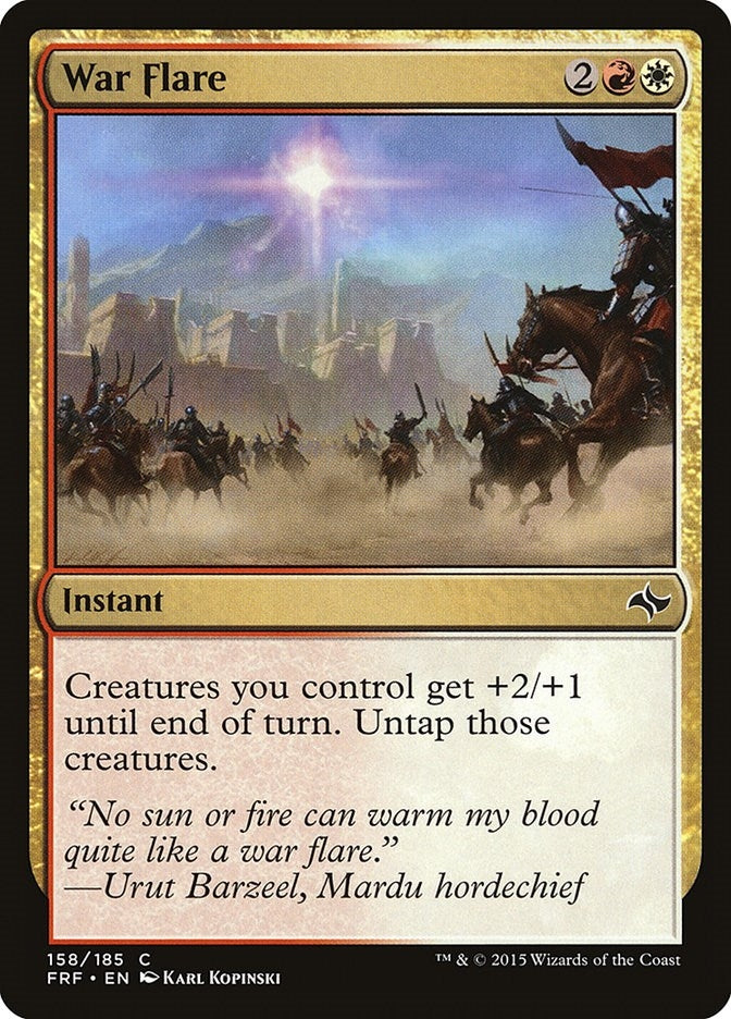 Image for War Flare (158) (Fate Reforged) - Magic: The Gathering
