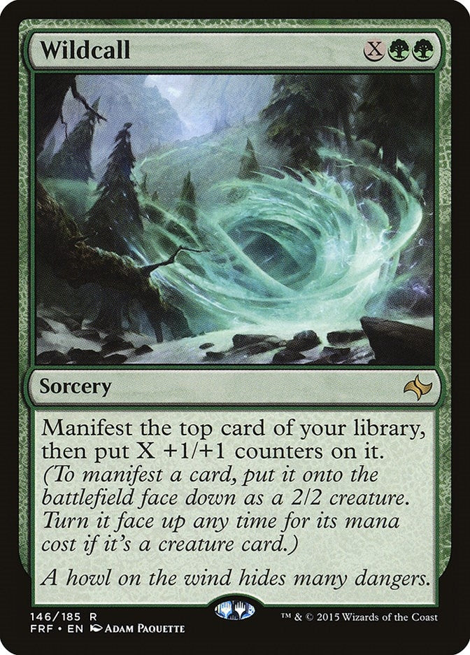 Image for Wildcall (146) (Fate Reforged) - Magic: The Gathering