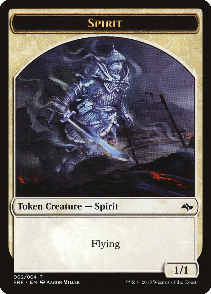Image for Spirit Token (2) (Fate Reforged) - Magic: The Gathering