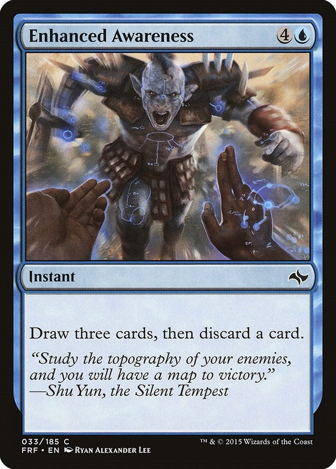 Image for Enhanced Awareness (33) (Fate Reforged) - Magic: The Gathering