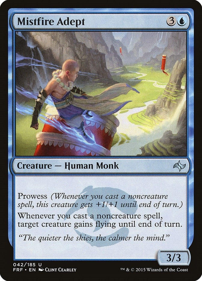 Image for Mistfire Adept (42) (Fate Reforged) - Magic: The Gathering
