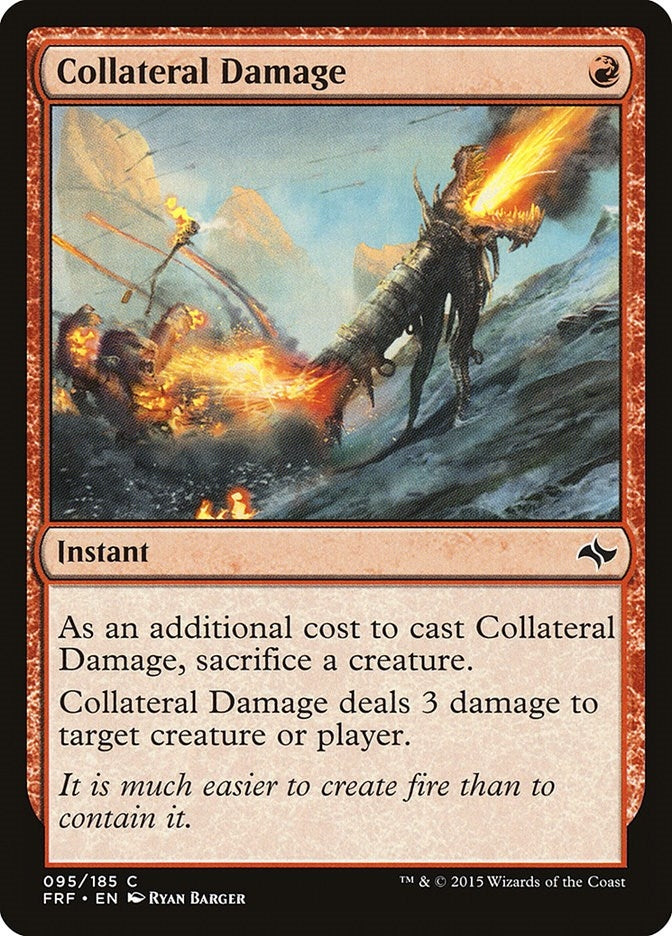 Image for Collateral Damage (95) (Fate Reforged) - Magic: The Gathering