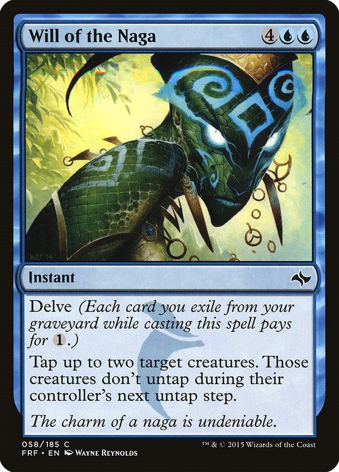 Image for Will of the Naga (58) (Fate Reforged) - Magic: The Gathering
