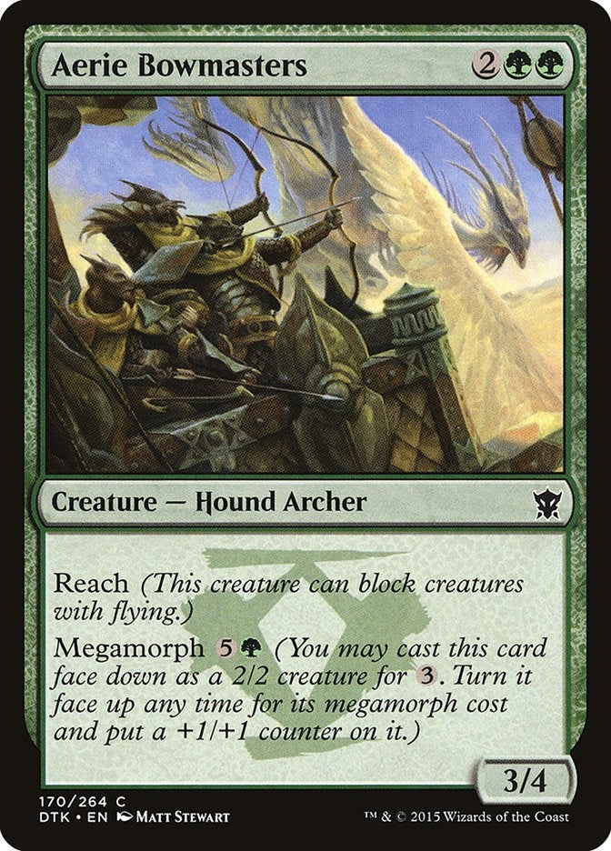 Image for Aerie Bowmasters (170) (Dragons of Tarkir) - Magic: The Gathering