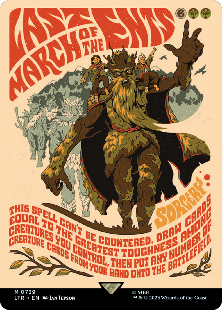 Last March of the Ents (Borderless Poster) (739) (LTR)