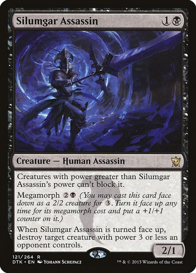 Image for Silumgar Assassin (121) (Dragons of Tarkir) - Magic: The Gathering