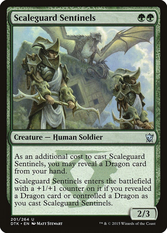 Image for Scaleguard Sentinels (201) (Dragons of Tarkir) - Magic: The Gathering