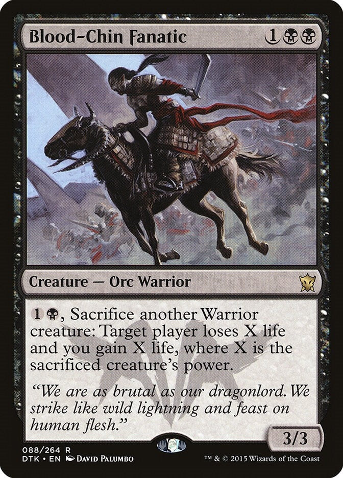 Image for Blood-Chin Fanatic (88) (Dragons of Tarkir) - Magic: The Gathering
