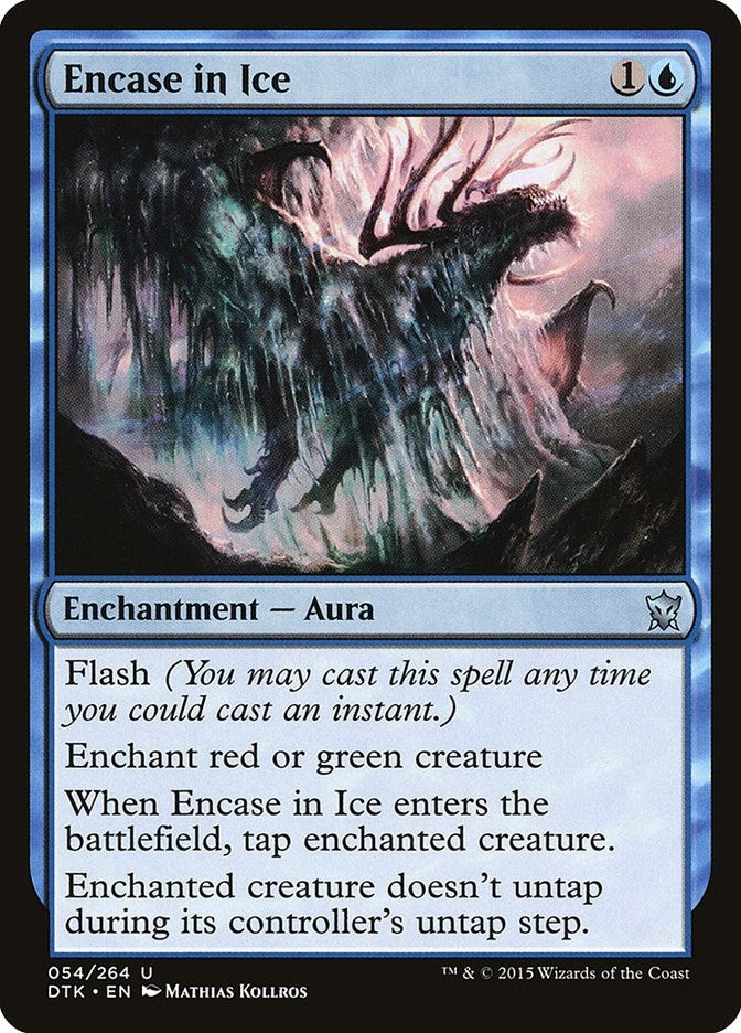 Image for Encase in Ice (54) (Dragons of Tarkir) - Magic: The Gathering