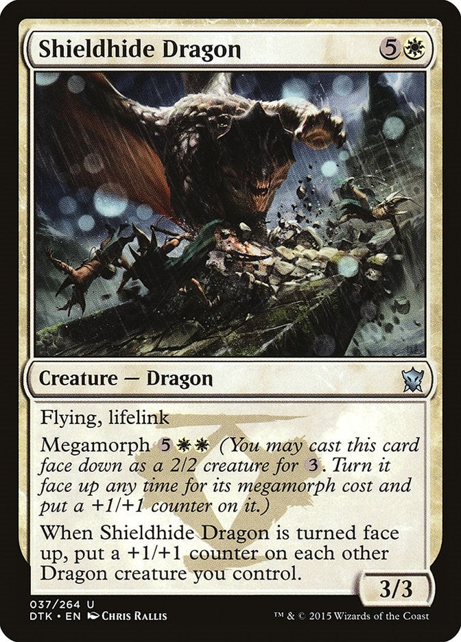 Image for Shieldhide Dragon (37) (Dragons of Tarkir) - Magic: The Gathering
