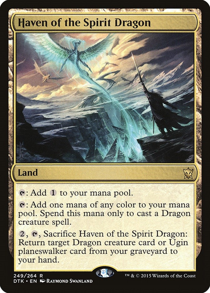 Image for Haven of the Spirit Dragon (249) (Dragons of Tarkir) - Magic: The Gathering