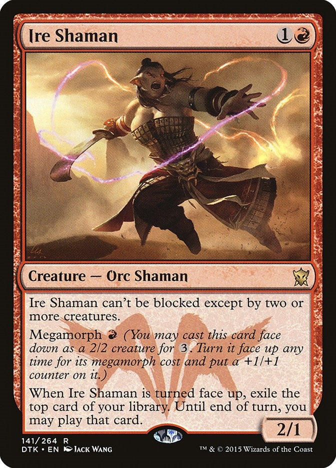 Image for Ire Shaman (141) (Dragons of Tarkir) - Magic: The Gathering
