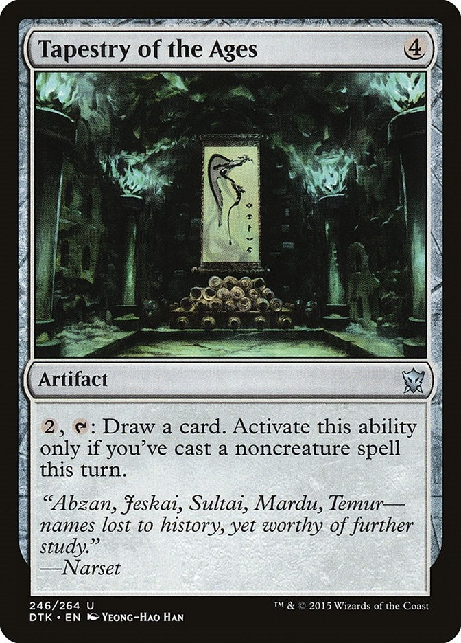 Image for Tapestry of the Ages (246) (Dragons of Tarkir) - Magic: The Gathering