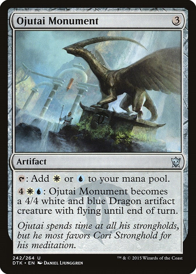 Image for Ojutai Monument (242) (Dragons of Tarkir) - Magic: The Gathering