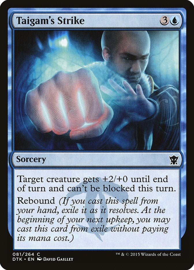 Image for Taigam's Strike (81) (Dragons of Tarkir) - Magic: The Gathering