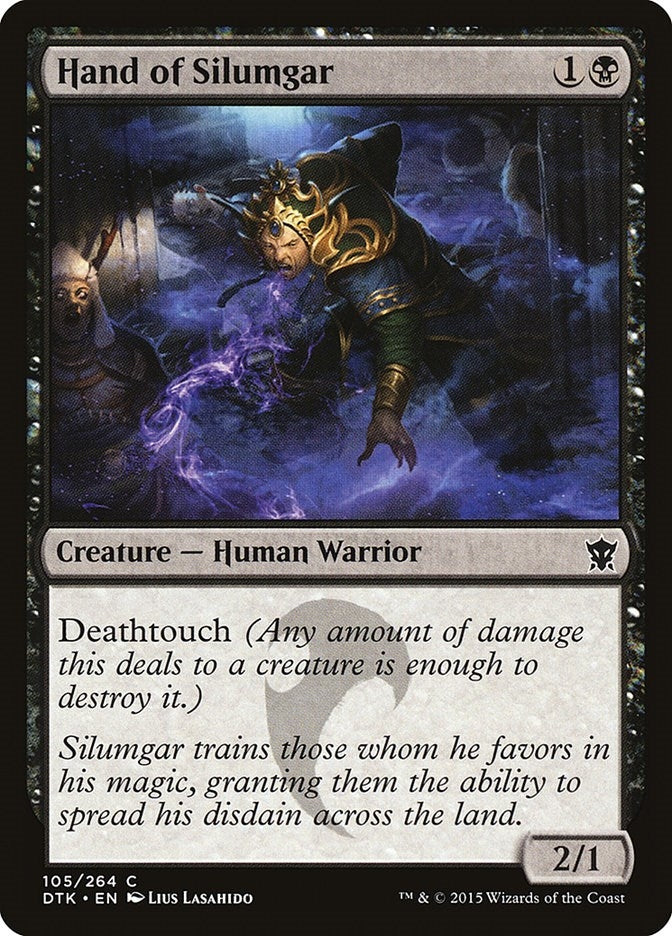 Image for Hand of Silumgar (105) (Dragons of Tarkir) - Magic: The Gathering