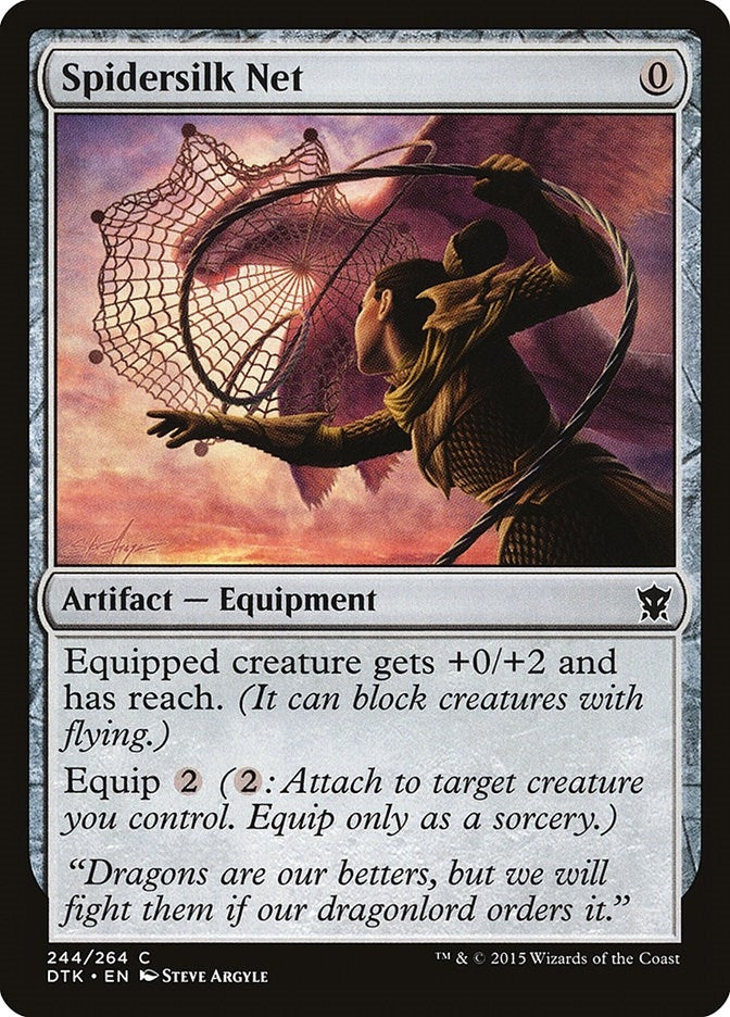 Image for Spidersilk Net (244) (Dragons of Tarkir) - Magic: The Gathering