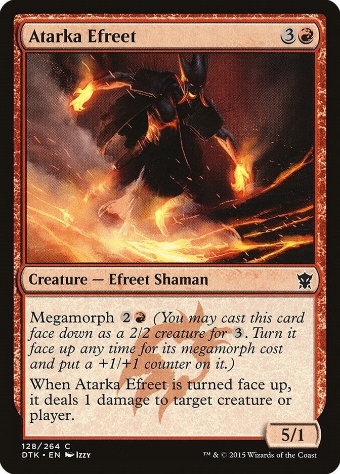 Image for Atarka Efreet (128) (Dragons of Tarkir) - Magic: The Gathering
