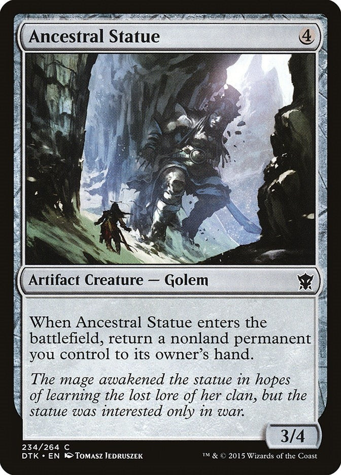 Image for Ancestral Statue (234) (Dragons of Tarkir) - Magic: The Gathering