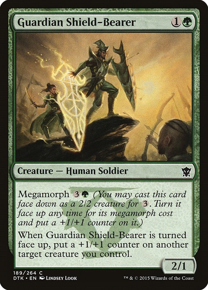 Image for Guardian Shield-Bearer (189) (Dragons of Tarkir) - Magic: The Gathering