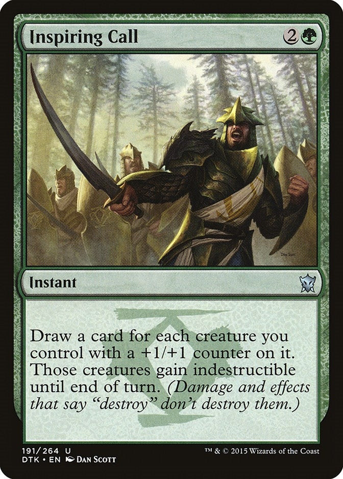 Image for Inspiring Call (191) (Dragons of Tarkir) - Magic: The Gathering