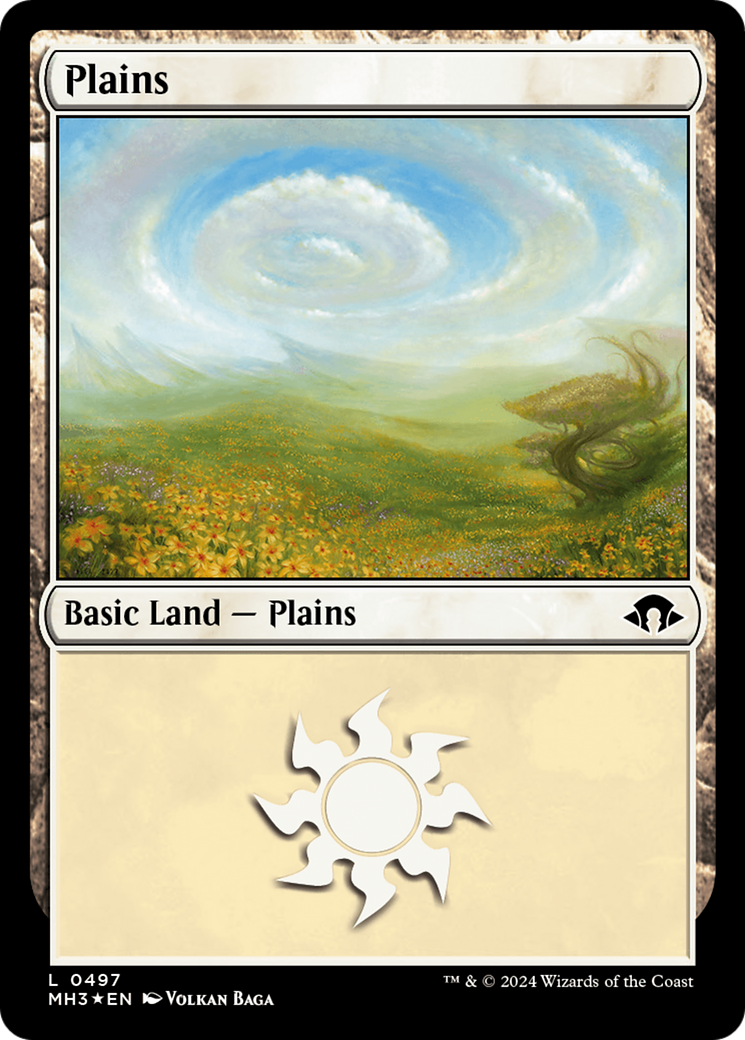 Plains (0497) (Ripple Foil) (497) (MH3)