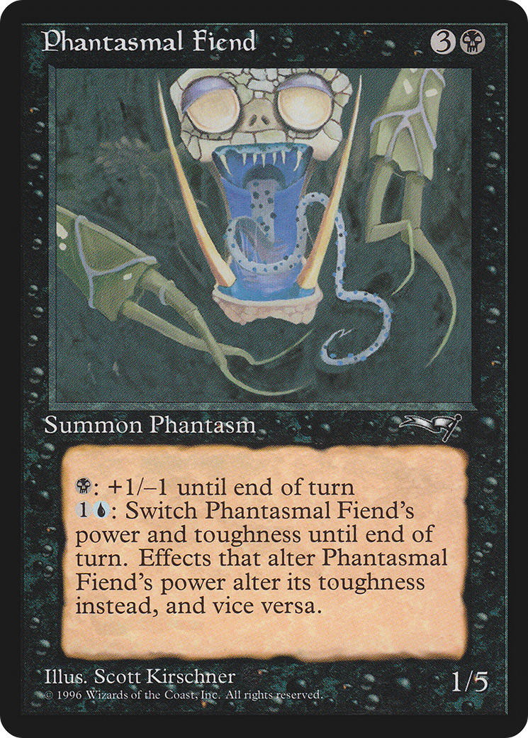 Phantasmal Fiend (Close-up) (21) (ALL)