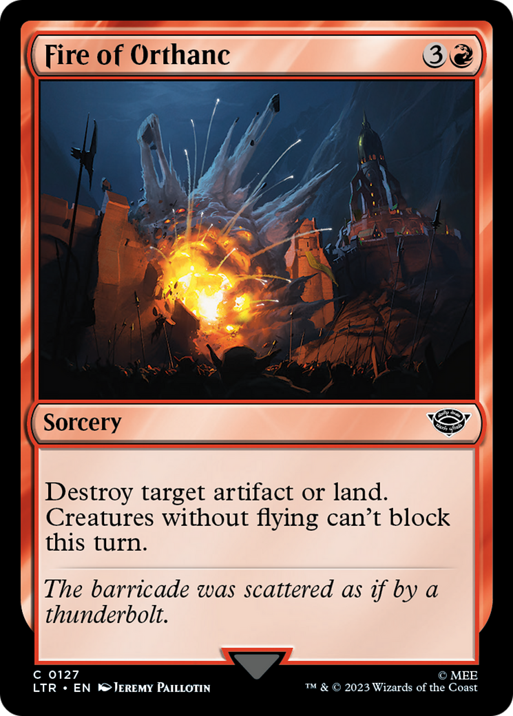Fire of Orthanc (127) (LTR)