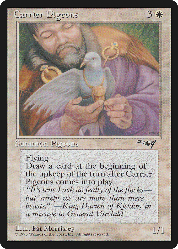 Carrier Pigeons (Hand) (126) (ALL)