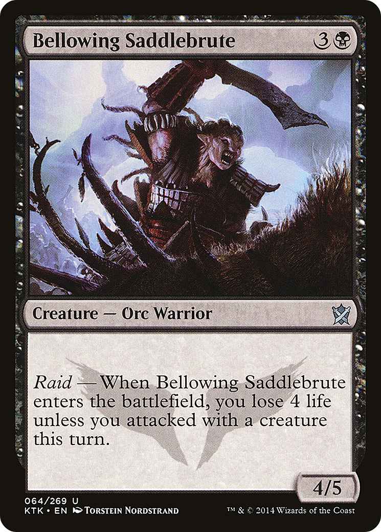 Bellowing Saddlebrute (64) (KTK)