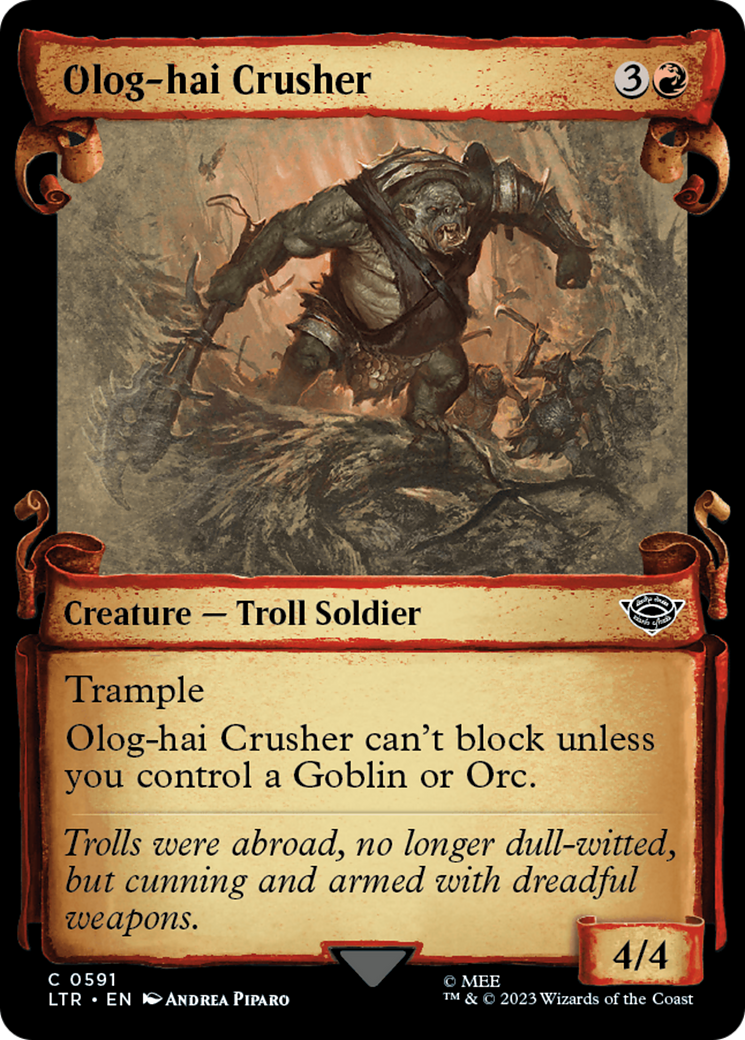 Olog-Hai Crusher (Showcase Scrolls) (591) (LTR)
