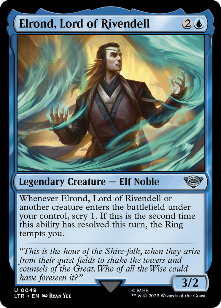 Elrond, Lord of Rivendell (49) (LTR)
