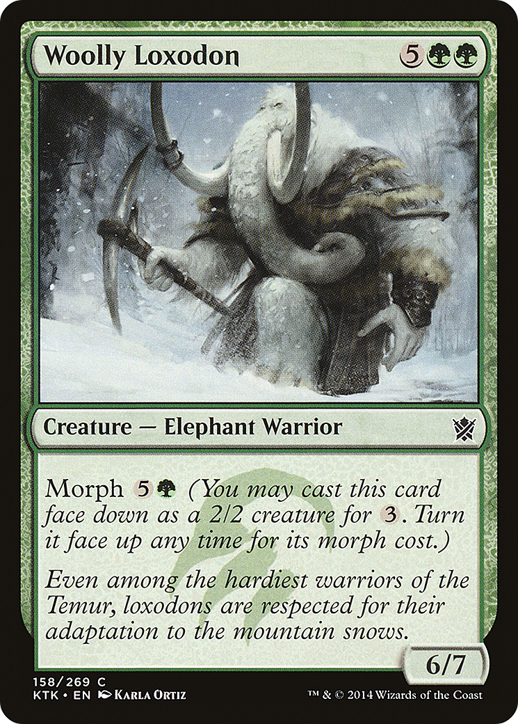 Woolly Loxodon (158) (KTK)