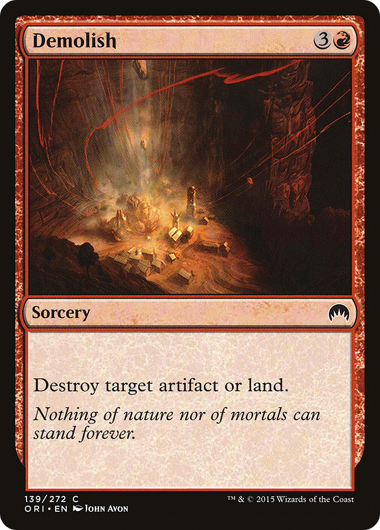 Demolish (139) (ORI)