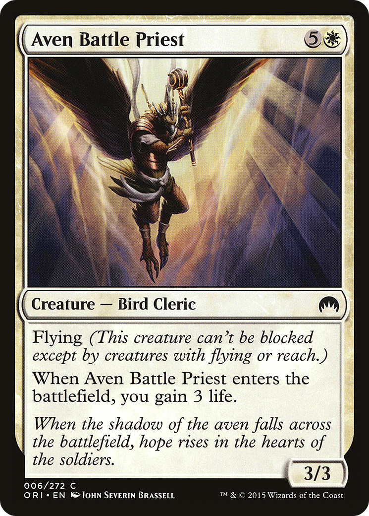 Aven Battle Priest (6) (ORI)