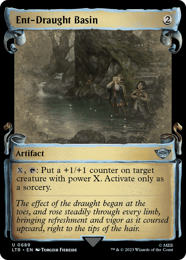 Ent-Draught Basin (Showcase Scrolls) (689) (LTR)