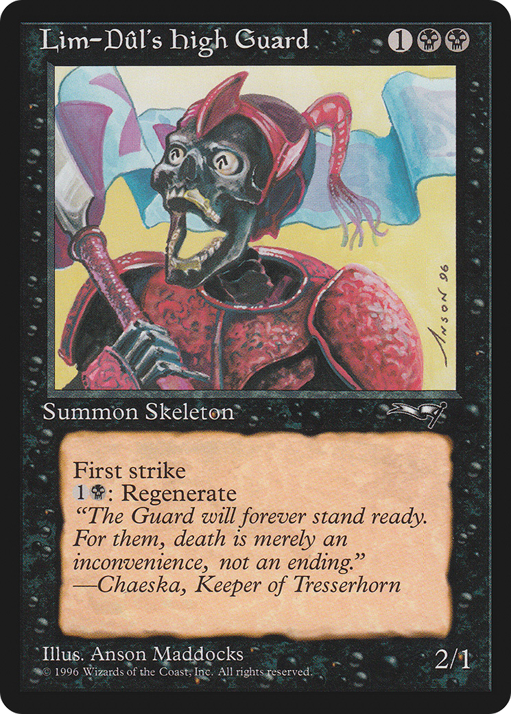 Lim-Dul's High Guard (Red Armor) (18) (ALL)