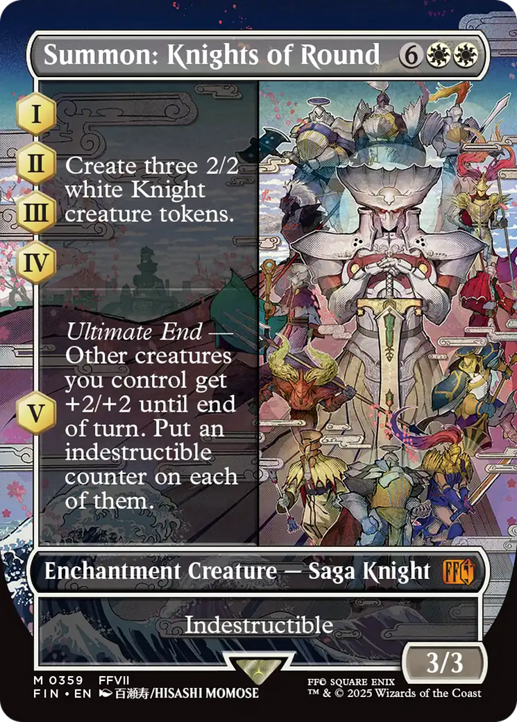 Summon: Knights of Round (Borderless) (359) (FIN)