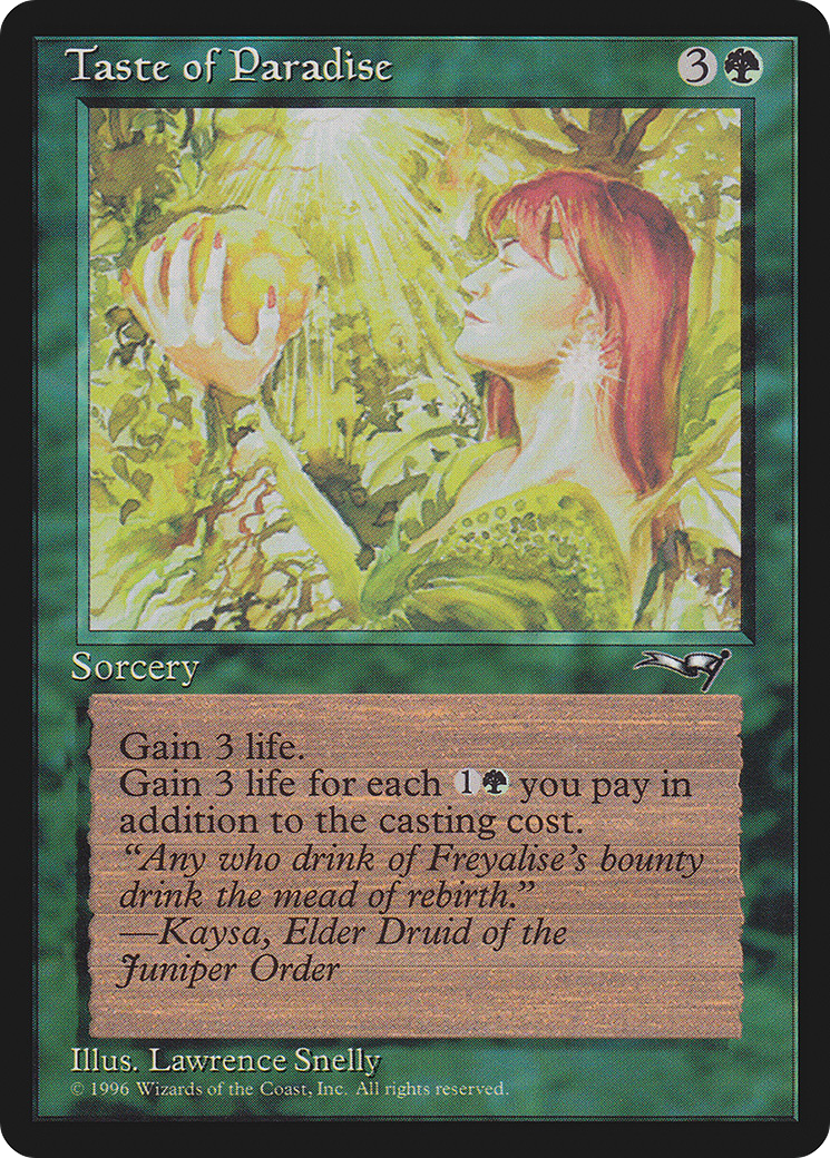 Taste of Paradise (Holding Fruit) (85) (ALL)